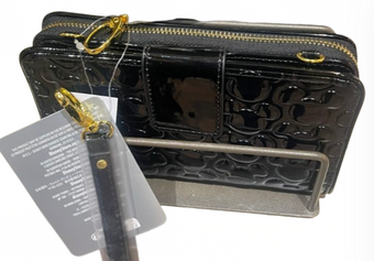 Disney Parks Mickey Mouse Icon Black Lucid Wallet New with Tag