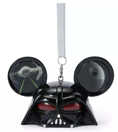 Disney Parks Star Wars Darth Vader Mickey Ear Hat Christmas Ornament A New Hope