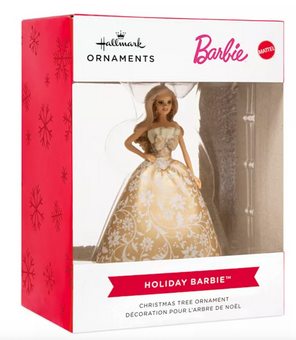 Hallmark Holiday Barbie 2025 Christmas Tree Ornament New With Box