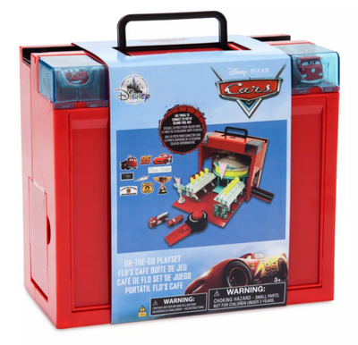 Disney Parks Flo's V8 Cafe On-the-Go Play Set – Cars Play Set Toy New With Tag