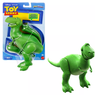 Disney Pixar Toy Story Rex Action Figure 7.25" Dinosaur Posable New with Box