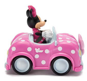 Disney Parks Minnie Mouse Pullback Car Pink Toy New With Tag