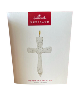 Hallmark 2023 Keepsake Never Failing Love Porcelain Christmas Ornament New w Box