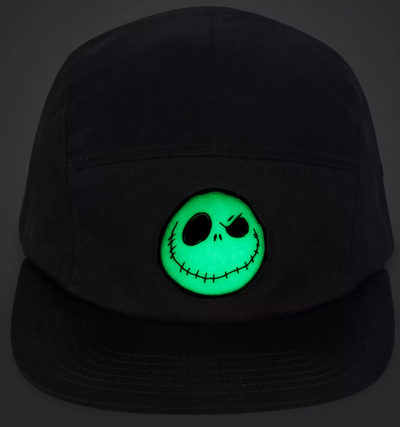 Disney Parks Jack Skellington Glow-in-the-Dark Cap for Adults New with Tag