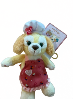 Disney Parks Aulani Resort Cookie Ann Duffy Friend Plush Keychain New With Tag