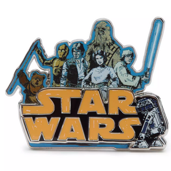 Disney Parks Star Wars Light Side Pin Luke Skywalker Princess Leila New