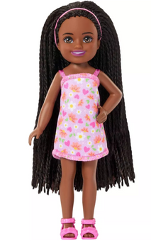 Barbie Club Chelsea Ari Small Doll 6" with Braided Hair Toy New With Tag