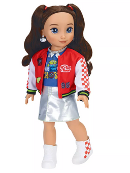 Disney ILY 4EVER 18" Toy Story Inspired Doll Brunette Hair/Blue Eyes New w Box