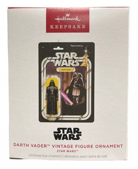 Hallmark STAR WARS DARTH VADER VINTAGE FIGURE Christmas ORNAMENT New With Box