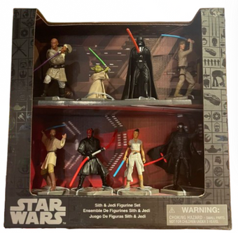 Disney Parks Star Wars Sith & Jedi Figurine Playset Toy New With Box