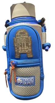 Disney Parks Star Wars & Galaxy Edge Droid Depot Water Bottle Carrying Sling New