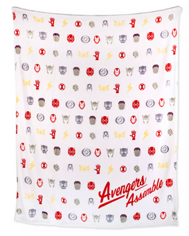 Disney Parks Avengers Assemble Fleece Throw Blanket New With Tag