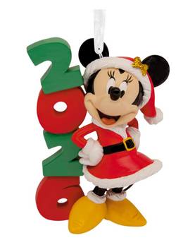 Hallmark Disney Minnie Mouse 2026 Christmas Ornament New with Box