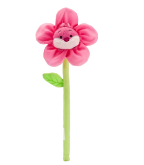 Disney Parks Bendable Pink Flower Cheshire Alice in Wonderland Plush New w Tag