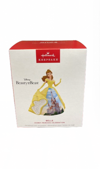 Hallmark 2024 Keepsake Disney Princess Celebration Belle Porcelain Ornament New