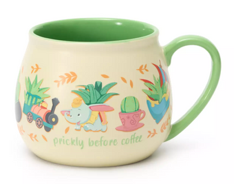 Disney Parks Dumbo Attractions Succulent Coffee Mug New With Tag