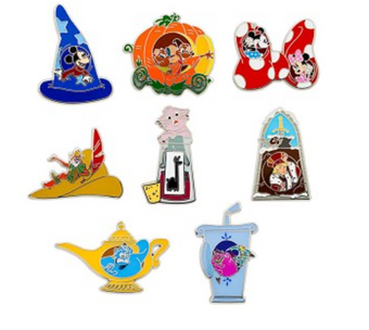Disney Parks Imaginative Icons Mystery Pin Set Random New With Card