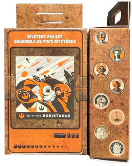Disney Parks Star Wars Galaxy Edge Join the Resistance Mystery Pin Set New