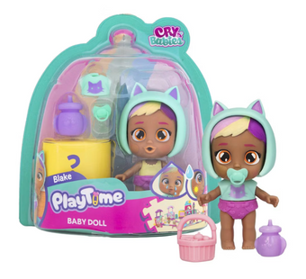 Cry Babies PlayTime Day Care Blake Baby Figures - 5+ Surprises Toy New with Tag