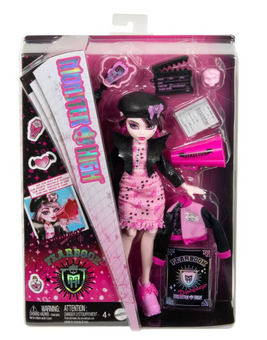 Monster High 12.5" Fearbook Draculaura Fashion Doll Toy New With Box