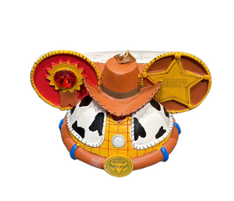 Disney Parks Toy Story Woody Ear Hat Christmas Ornament New with Tag