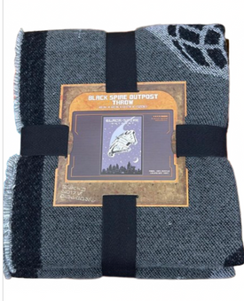 Disney Parks Star Wars Black Spire Outpost Throw Blanket New with Tag