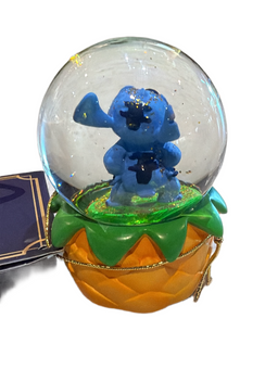 Disney Parks WDW Signature Collectibles Ohana Stitch Snow Globe New with Tag