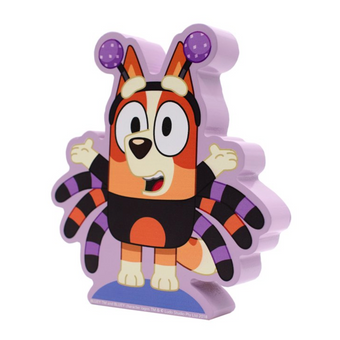 Bluey Halloween Bingo Spider Costume Wooden Collectible Tabletop Decor New