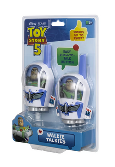 Disney Pixar Toy Story 5 Buzz Lightyear Kids Walkie Talkies 2-Pack New With Tag