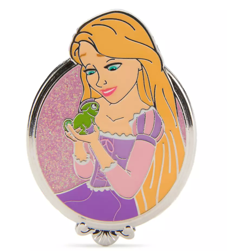 Disney Parks Rapunzel and Pascal Pin TangledNew With Card