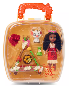 Disney Parks Moana Once Upon a Story Mini Doll Playset New With Tag