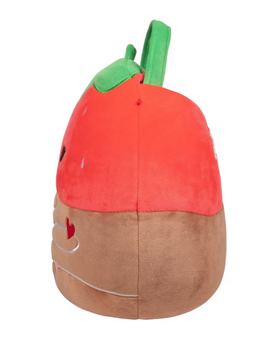 Squishmallows Scarlet the Strawberry Valentine's Day Treat Pail Plush New w Tag