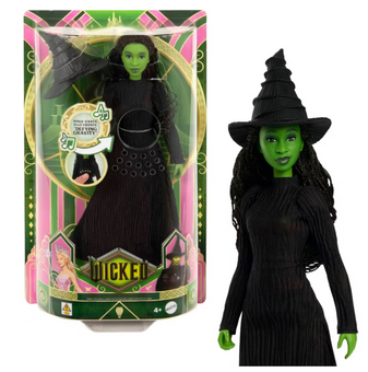 Universal Pictures Wicked Singing Elphaba Fashion Doll Toy New with Tag