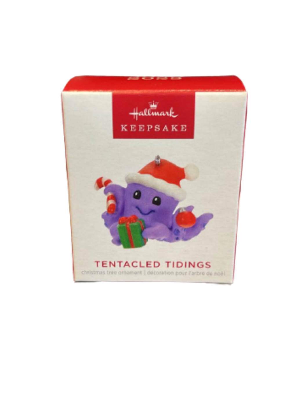Hallmark 2023 Keepsake Mini Tentacled Tidings Christmas Ornament New with Box