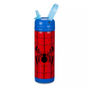 Disney Spider-Man Stainless Steel Water Bottle with Built-In Straw New