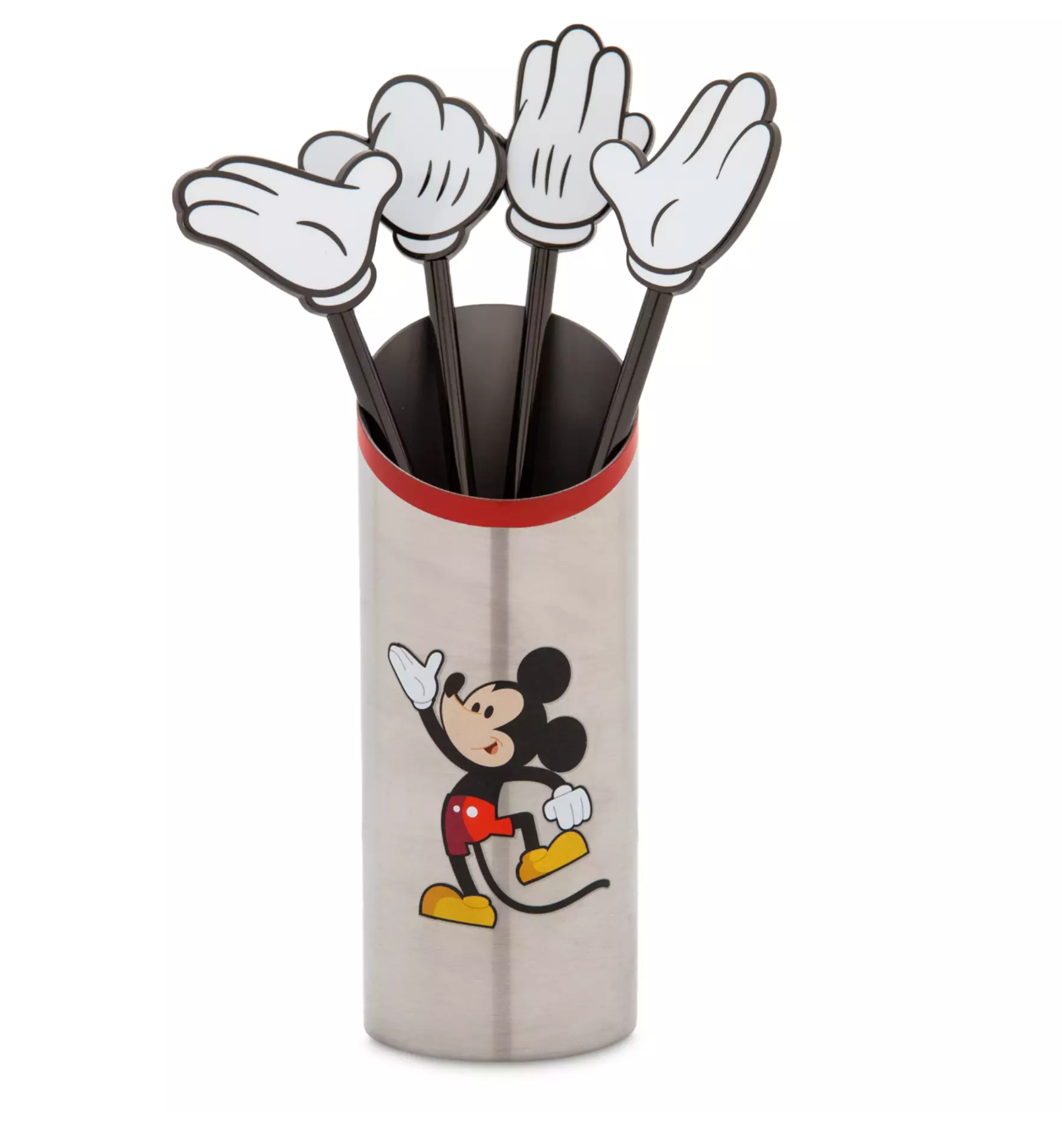Disney Parks Mousewares Collection Mickey Stirring Stick Set New