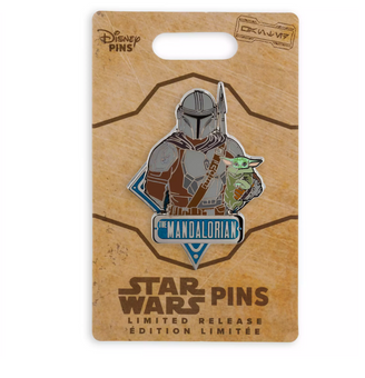 Disney Parks 2023 Star Wars Saga The Mandalorian Limited Release Pin New w Card