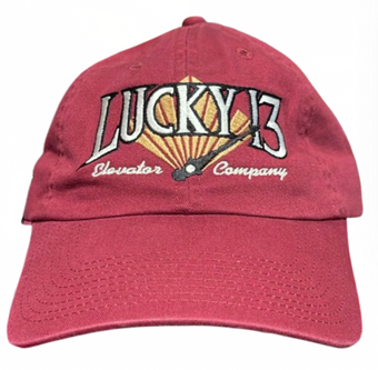 Disney Parks Hollywood Studios Lucky13 Elevator Baseball Cap Hat New With Tag