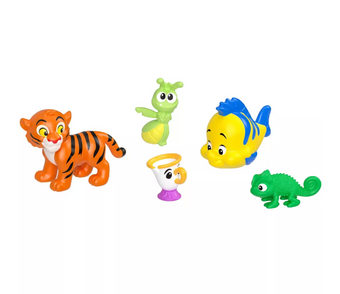 Disney Princess and Friends Set with 5 Small Dolls in Sparkling Outfits New Box