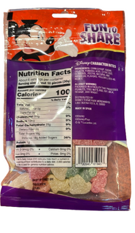 Disney Parks Sour Gummi Disney Characters 6 OZ New Sealed