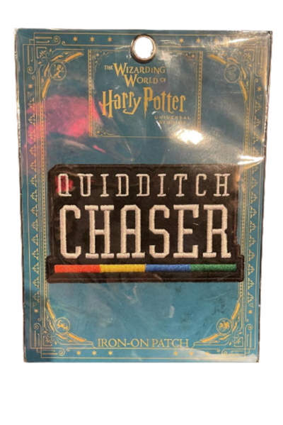 Universal Studios Harry Potter Quidditch Chaser Iron on Patch New with Card