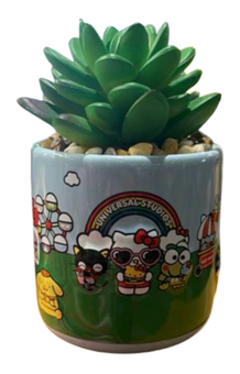 Universal Studios Hello Kitty Ceramic Mini Succulent Planter New With Tag