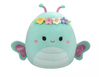 Squishmallows Easter 16" Reina Seafoam Green Butterfly w Flower Crown Plush New