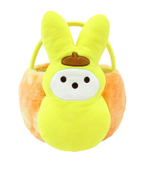 Hello Kitty Friends Pompompurin Plush Bunny Basket Peeps Easter New with Tag
