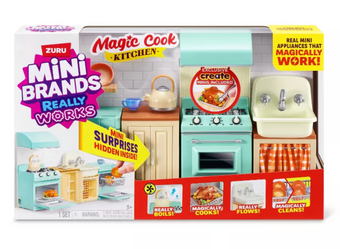 Mini Brands Magic Cook Kitchen Playset Toy New with Box