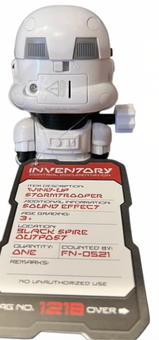 Disney Stormtrooper Wind Up Figure with Sound Effects Star Wars Galaxy Edge