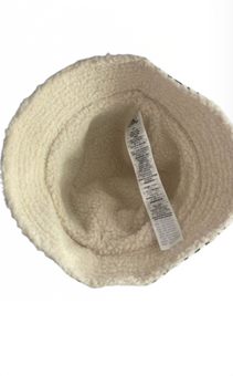 Disney Parks Alice in Wonderland White Rabbit Checkered Bucket Hat New With Tag