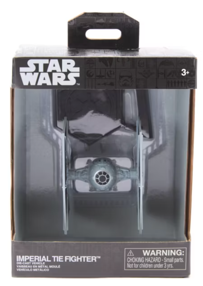 Disney Parks Star Wars Imperial Tie Fighter Die-Cast Vehicle Toy New With Tag