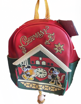 Disney Parks Epcot Germany World Mickey Minnie Mini Backpack New with Tag