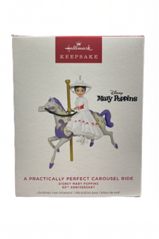 Hallmark 2024 Keepsake 60th Mary Poppins Carousel Christmas Ornament New w Box